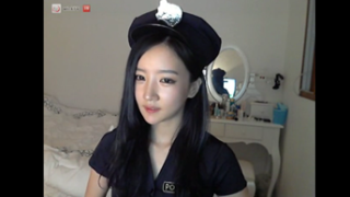 【直播界真正女神朴妮唛】韓國最美女主播朴妮唛女警察露點視頻