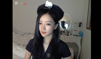 【直播界真正女神朴妮唛】韓國最美女主播朴妮唛女警察露點視頻